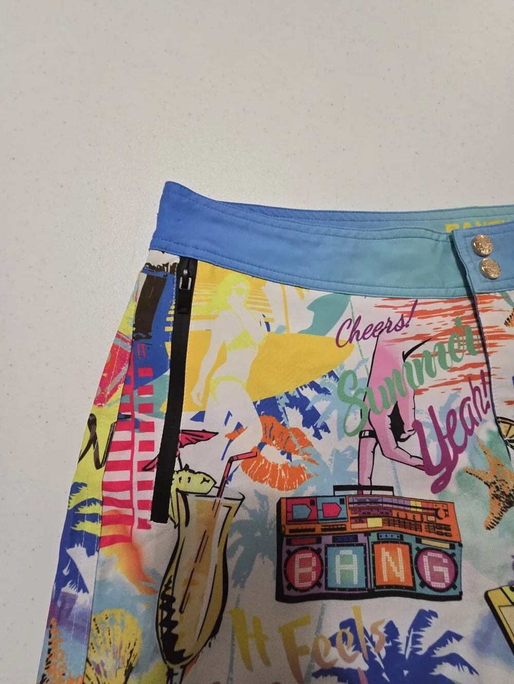 Bang Miami SUPER POP Beach Shorts 3.5